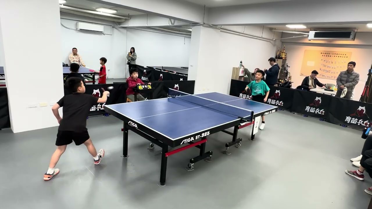 115/2/1育苗乒乓積分賽 劉宇倫vs東園