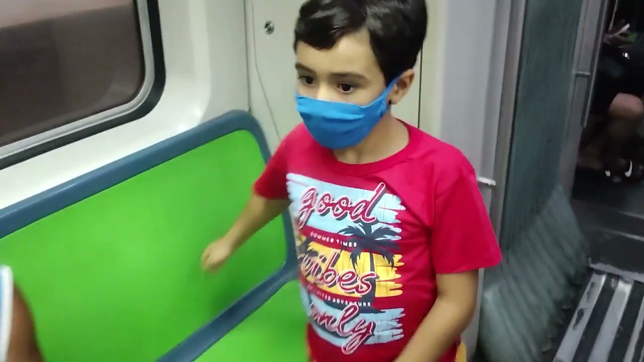 Eric, numa aventura de trem até Jaboatão!