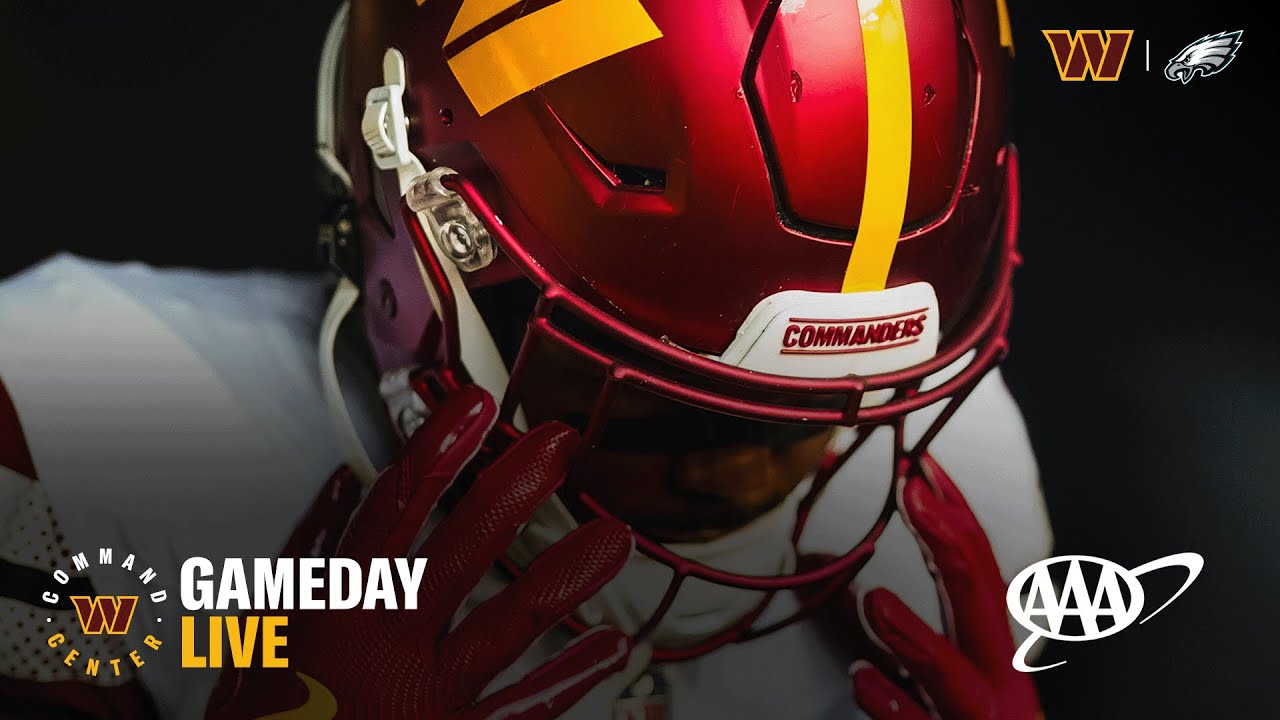 It's the Season Finale of Gameday LIVE: Commanders at Eagles | NFL Week 18
