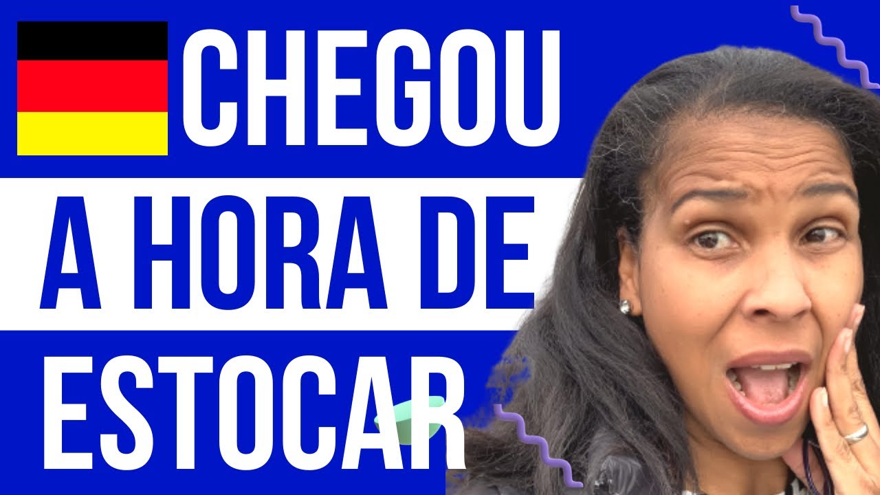 CHEGOU A HORA DE ESTOCAR #vidanaalemanha  #estoque #alemanha