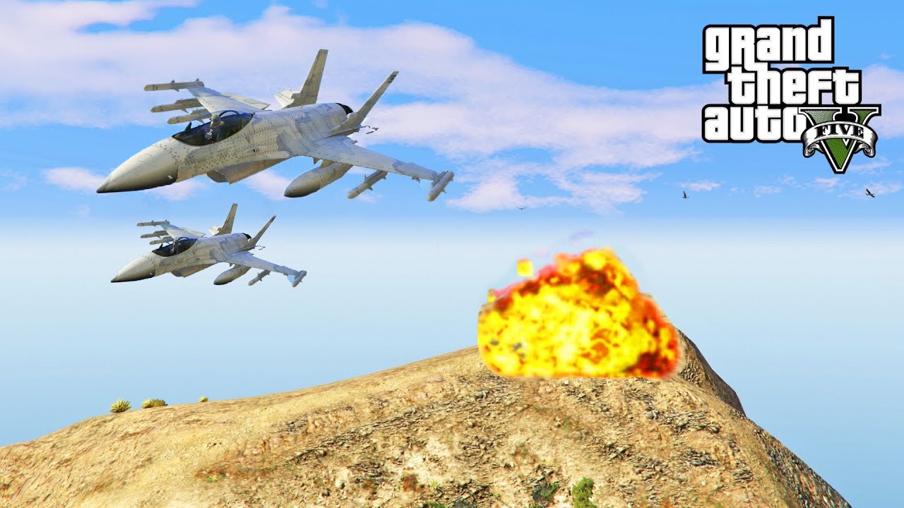 GTA 5 - CLOSE AIR SUPPORT! Rescuing High Ranking General! Military ARMY Patrol Episode #68