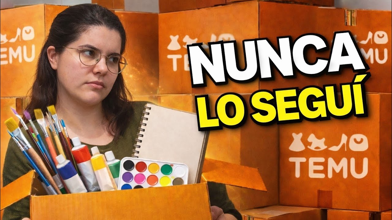 COMPRÉ material de ARTE y DIY | HAUL TEMU