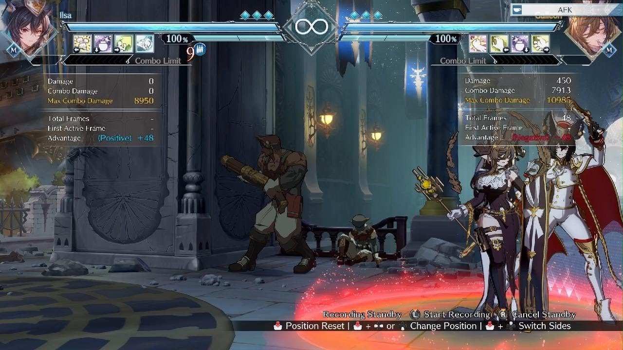 Granblue Fantasy Versus: Rising - Galleon Version 2.50 New Combo