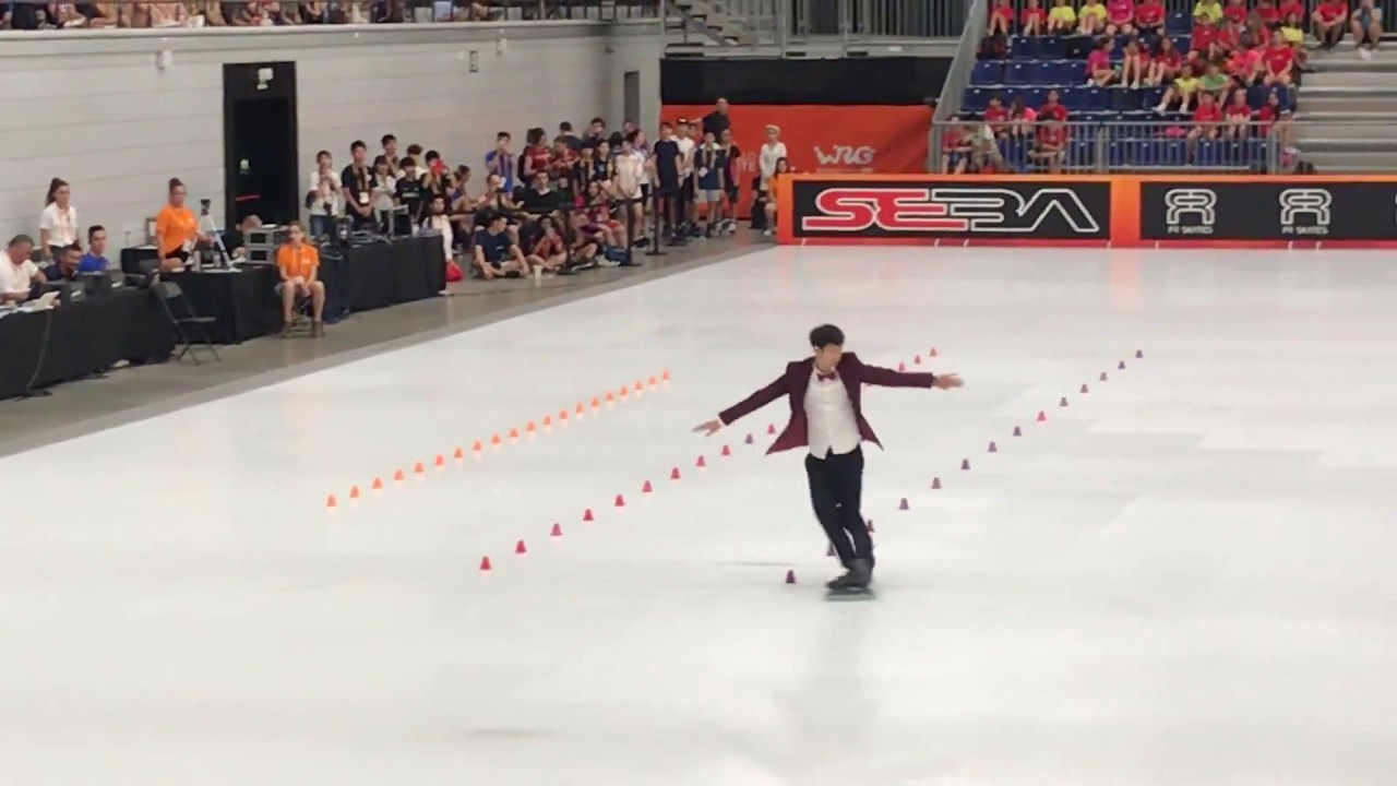 2019 WRG Inline Freestyle Classic Slalom SRM Qualification G2 2nd Place  Hsieh Mu-Lun(TPE)