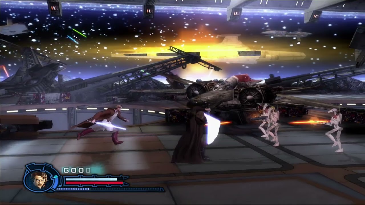 HD Texture Pack - Star Wars Episode 3 Revenge Of The Sith (PS2) Level 1 Playthrough (HD) 4K