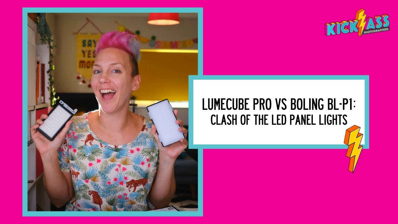 Lumecube Pro vs Boling BL-P1 LED panel light review for photographers