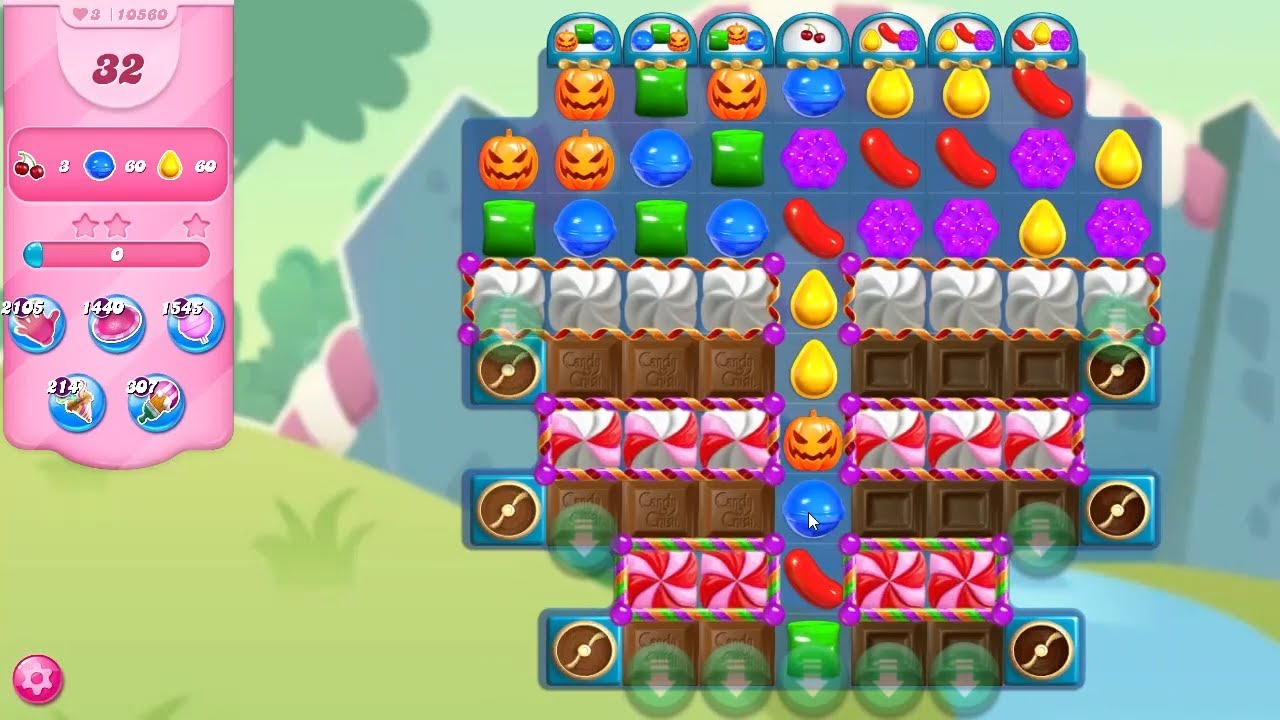 Candy Crush Saga Level 10560 NO BOOSTERS