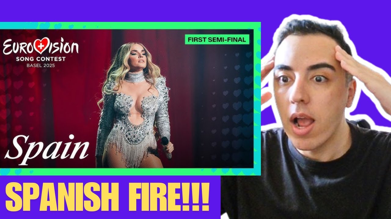 Melody - ESA DIVA (LIVE) | Spain 🇪🇸 | First Semi-Final | Eurovision 2025 REACTION
