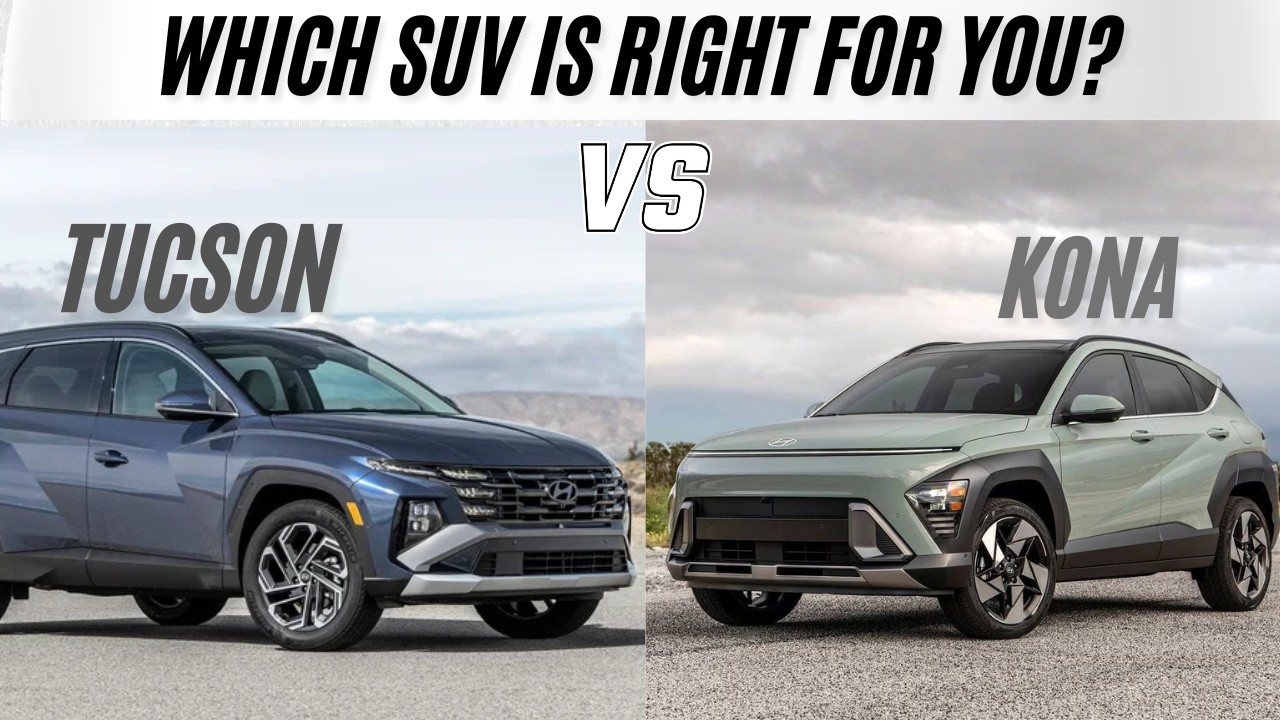 Hyundai Kona 2026 против Hyundai Tucson 2026: какой кроссовер выбрать?