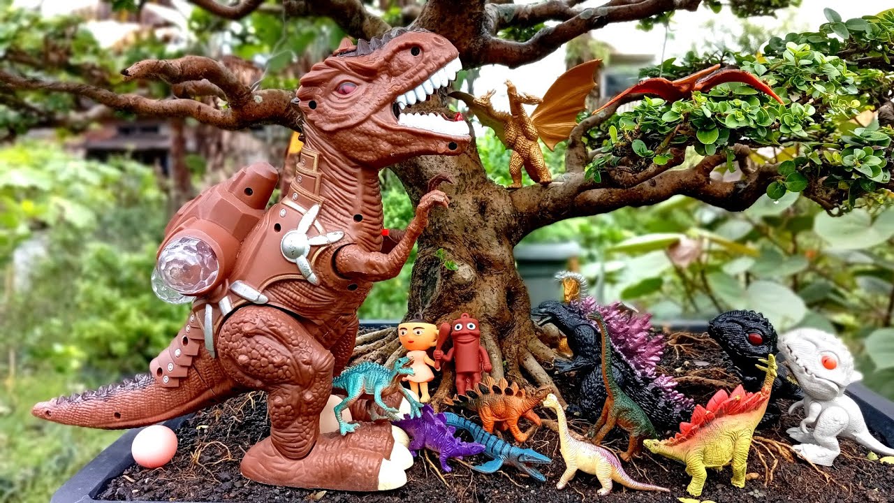 Dinosaurus Jurassic World Dominion: t-rex/ Brachiosaurus/ Brontosaurus/ KingKong/ Godzilla/ Gorilla