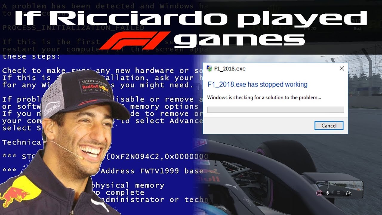 If Ricciardo played F1 games