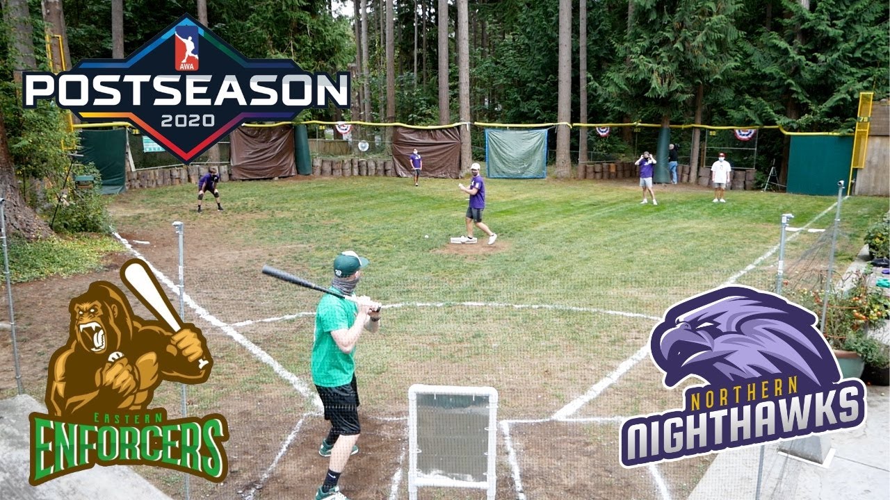 National League Championship Series 1+2 | ENFORCERS vs NIGHTHAWKS | 2020 AWA Wiffle Ball Post Season