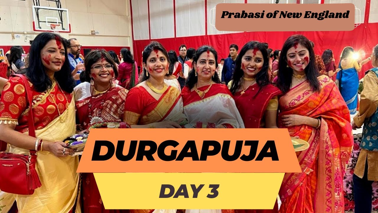 Prabasi of New England Durgapuja 2022 | Day 3 - Nabami Puja, Kitchen Tour & Bijoya Dashami