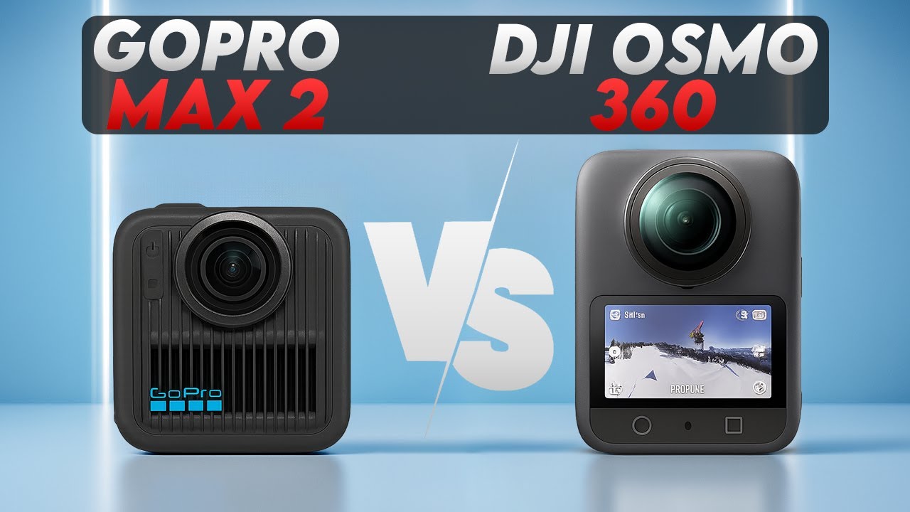 GoPro Max 2 против DJI Osmo 360 — какая 360-градусная камера победит?