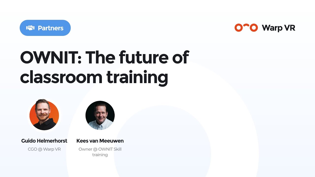 Webinar - The future of classroom training