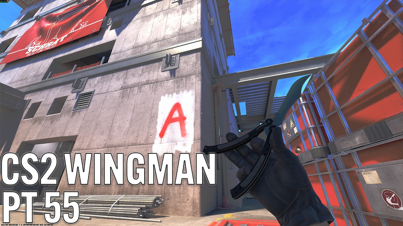 CS2 Wingman To GLOBAL ELITE #55 (Vertigo) Full Gameplay