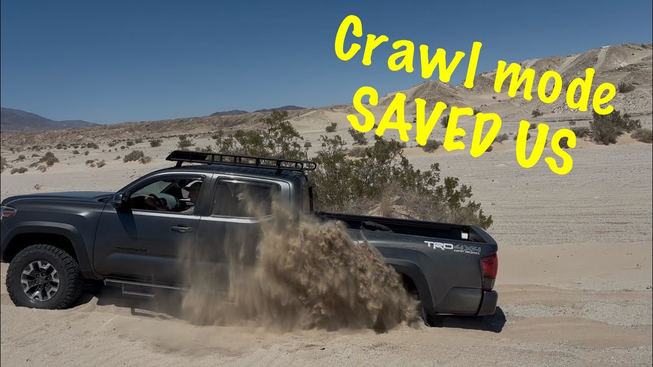 Tacoma vs. DEEP SAND: Watch Crawl Control Work its Magic