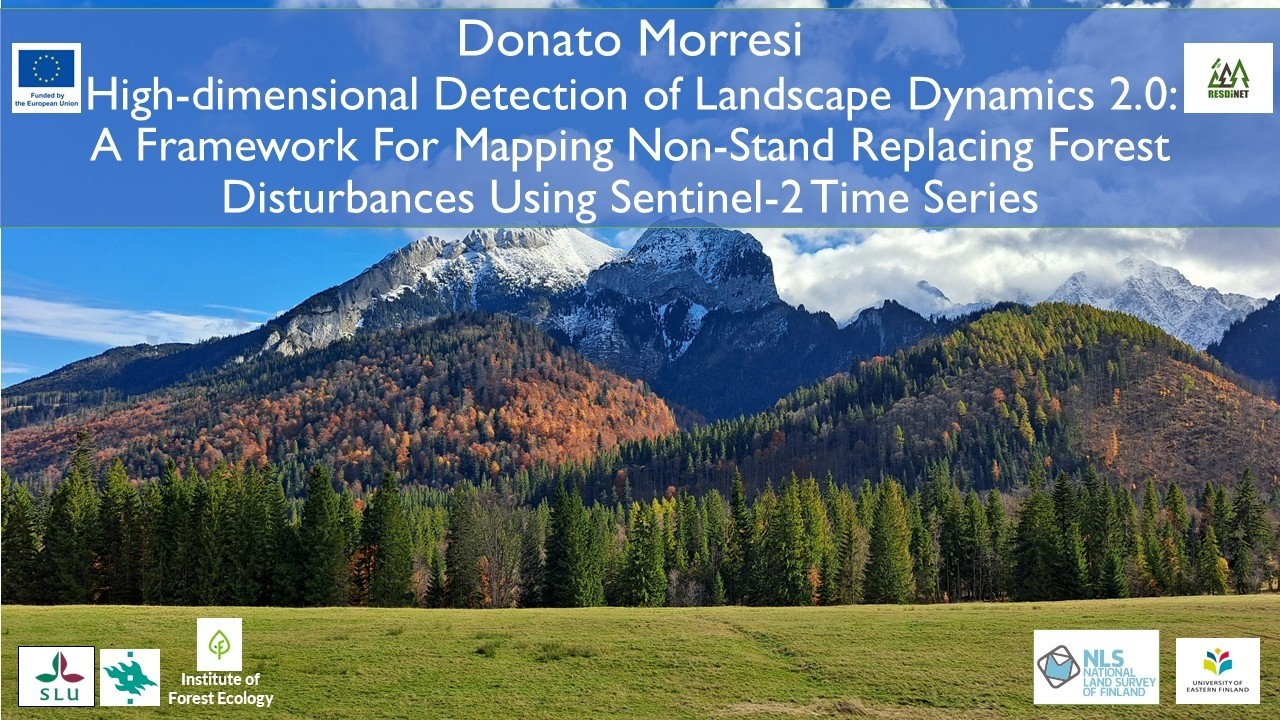 High-dimensional Landscape Dynamics 2.0: mapping non-stand-replacing forest disturbance (Sentinel-2)