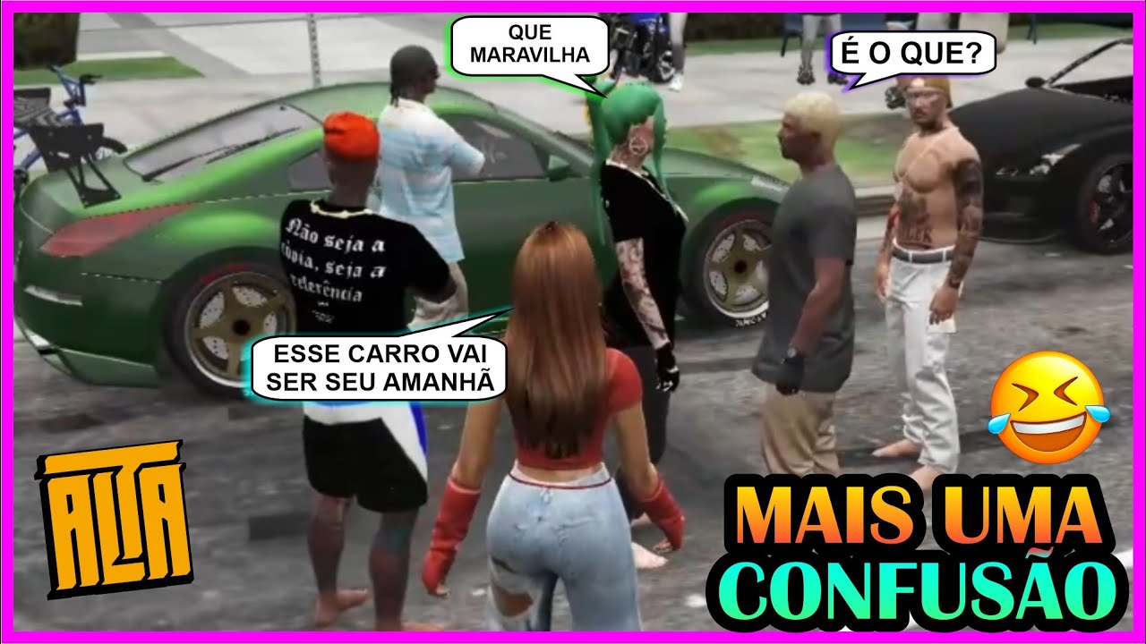 PUDIM VAI DAR O CARRO DO CJ PARA A DRAGONA! | CDA - GTA-RP