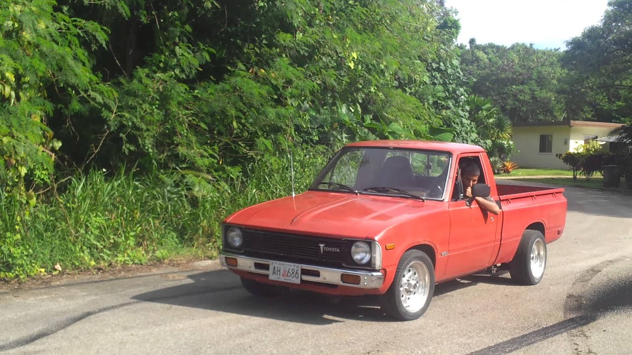1990 and 1981 Toyota burnout