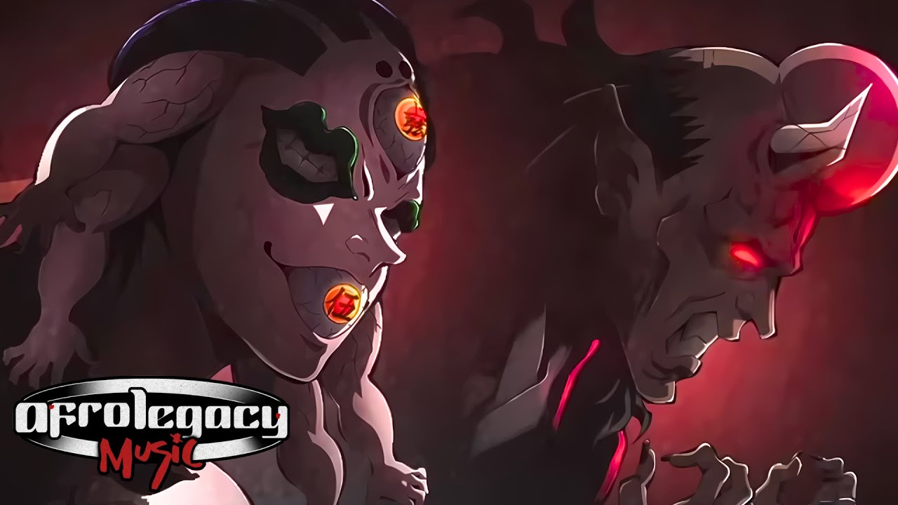 HANTENGU & GYOKKO RAP - Stand Down | AfroLegacy ft Archer [DEMON SLAYER AMV]