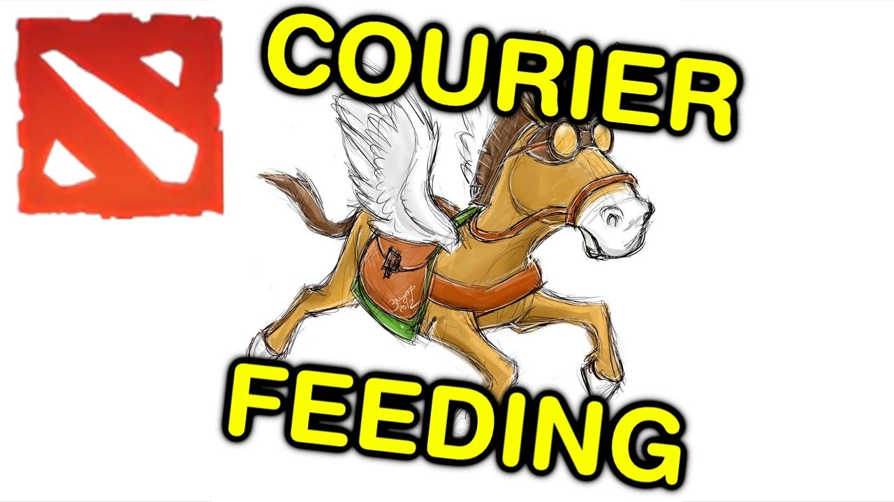 6K MMR COURIER FEEDING (Dota 2 Trolling)