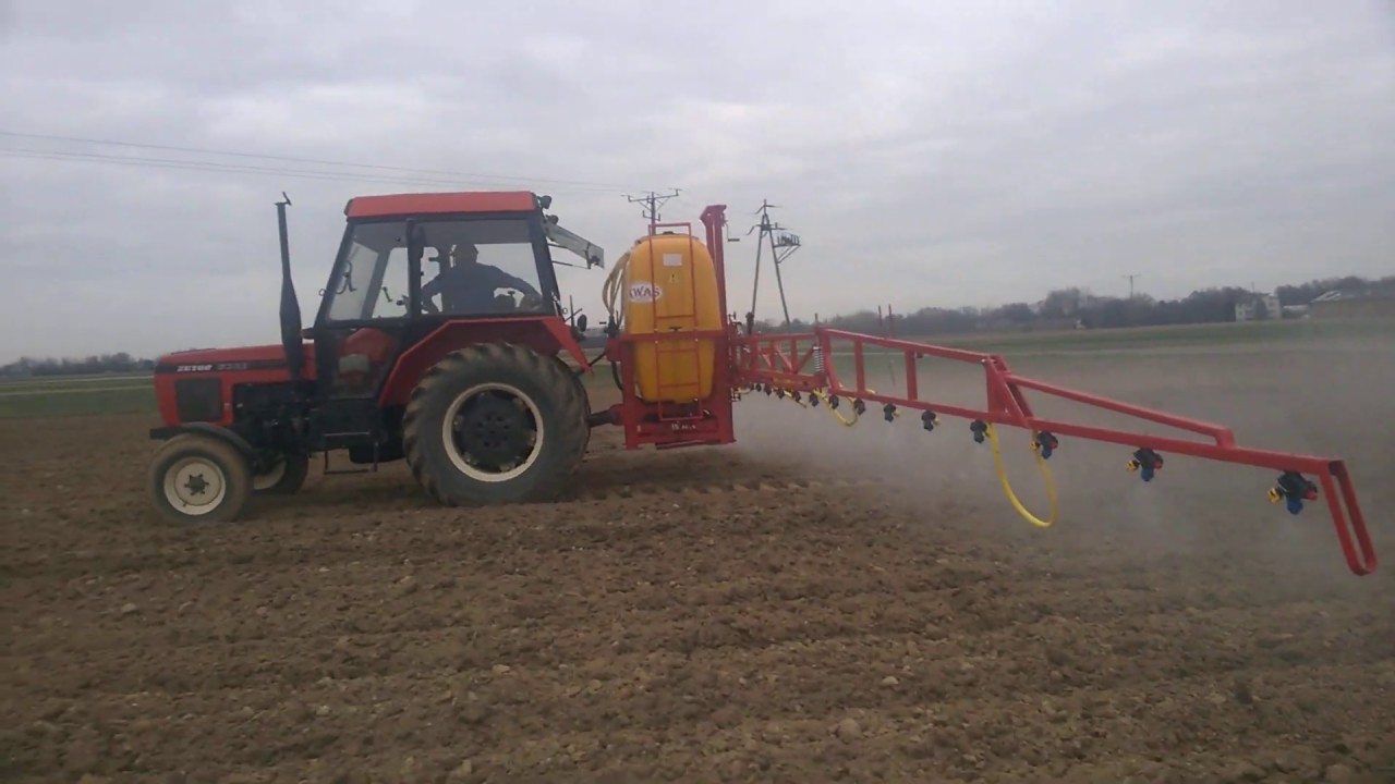 Opryski Pod Buraki! Zetor 5320 i Opryskiwacz Kwas 1000 l 15 m