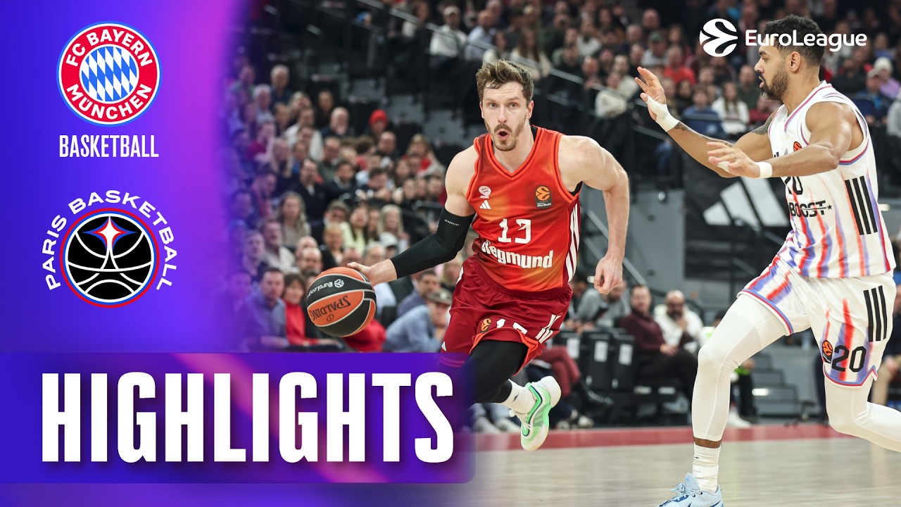 Crunch Time Belonged To OBST | Bayern Munich - Paris | R26 BASKETBALL HIGHLIGHTS 2025-26