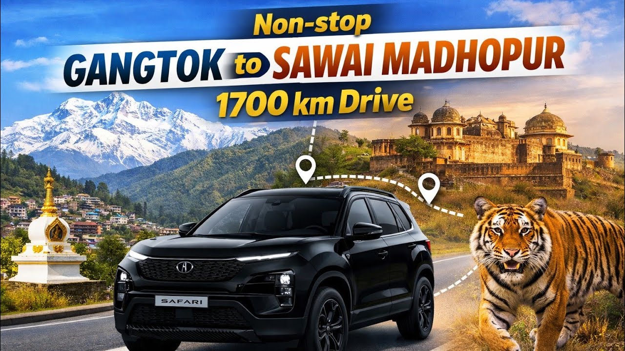 Day-7,8 & 9 (Gangtok Market & Non Stop 1700 km driving)