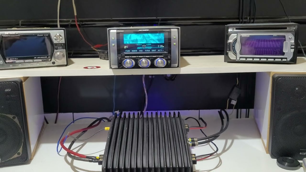 Carrozzeria FH-P009MD + Rockford Fosgate Punch 100 DSM (Mods By Nuno)