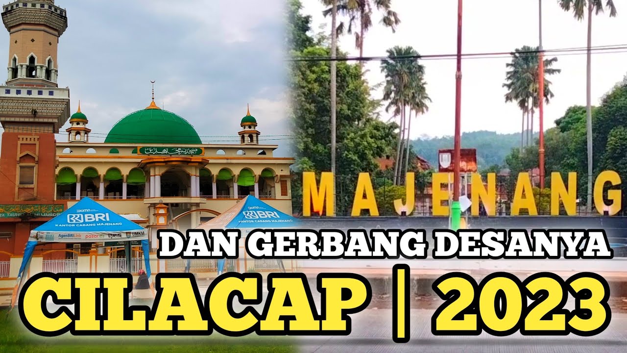 Suasana Terkini Kota Kecamatan Majenang - Cilacap 2023 | Indonesian Street View