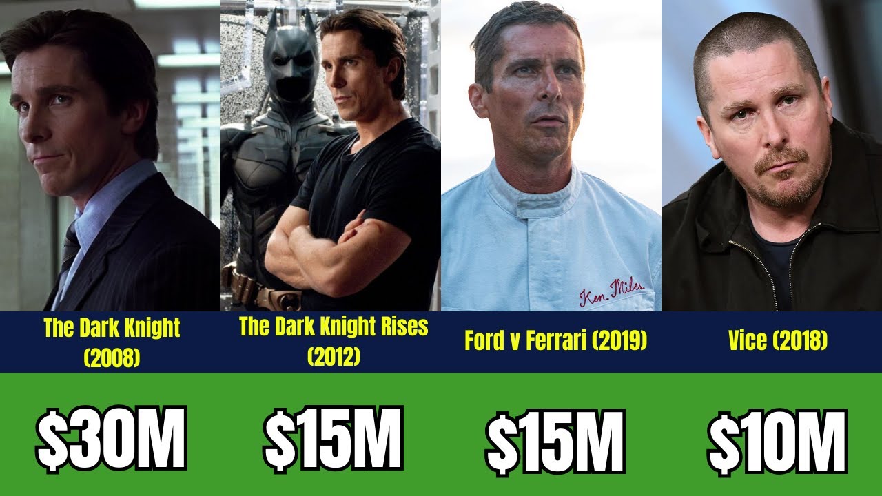 💰 Christian Bale Paycheck For Every Movie He Ever Made
