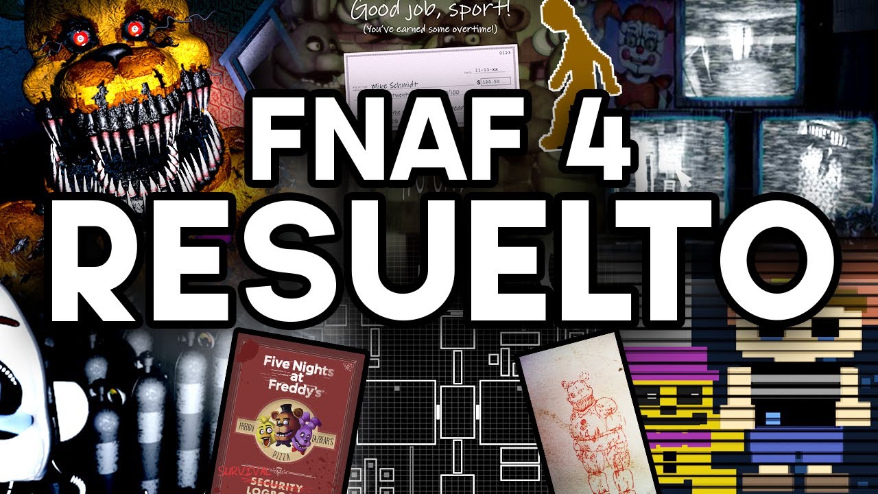 EL LORE de FNAF 4 ha sido RESUELTO OFICIALMENTE | HISTORIA EXPLICADA