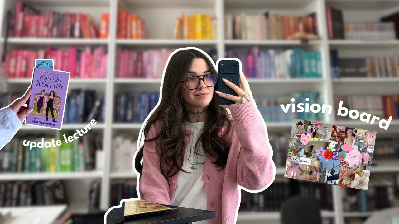 COUCOU 2026 💗 vision board, restart, lectures