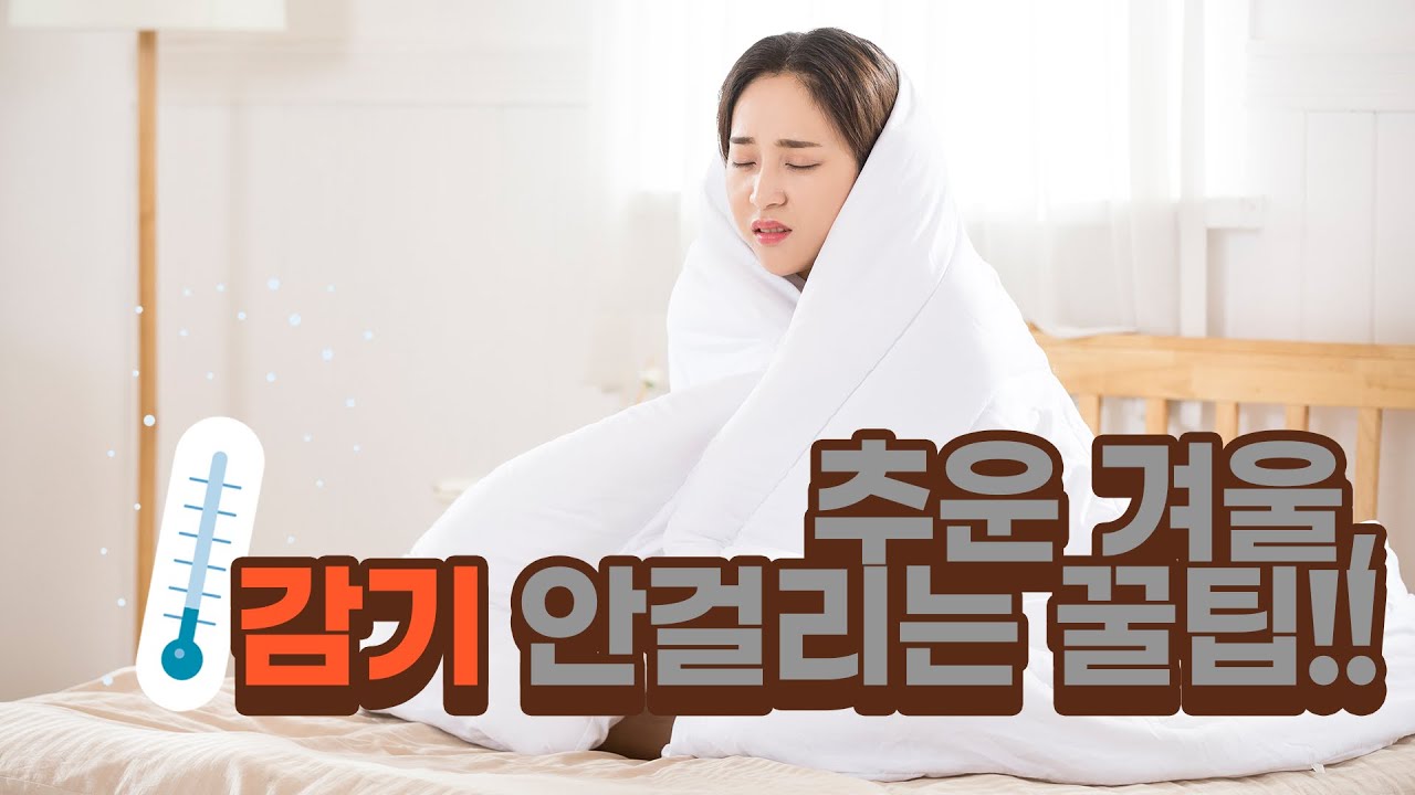 추운 겨울, 감기 안 걸리는 꿀팁
