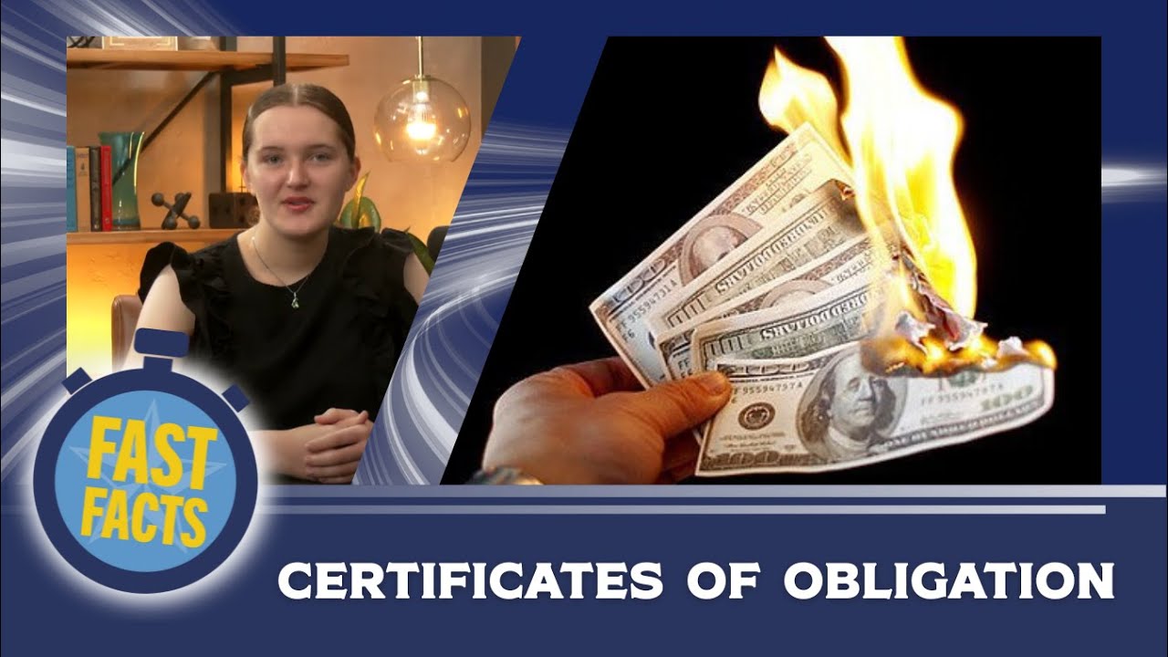 Certificates of Obligation | Fast Facts