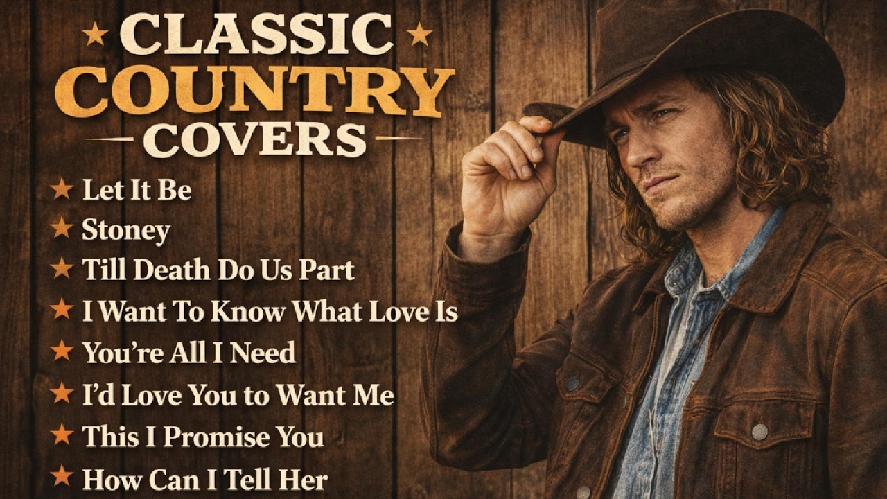 Wonderful Tonight, Stoney, Let It Be, Stuck On You Classic Country cover 60s 70s 80s