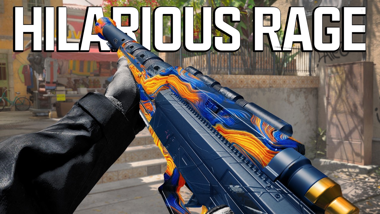 I turned my sniper into a shotgun & drove everyone insane lol