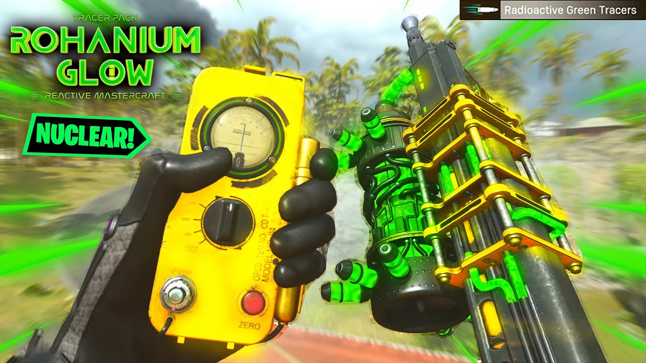 New TRACER PACK ROHANIUM GLOW REACTIVE MASTERCRAFT Bundle on Vanguard Warzone (Radium Exposure KGM40