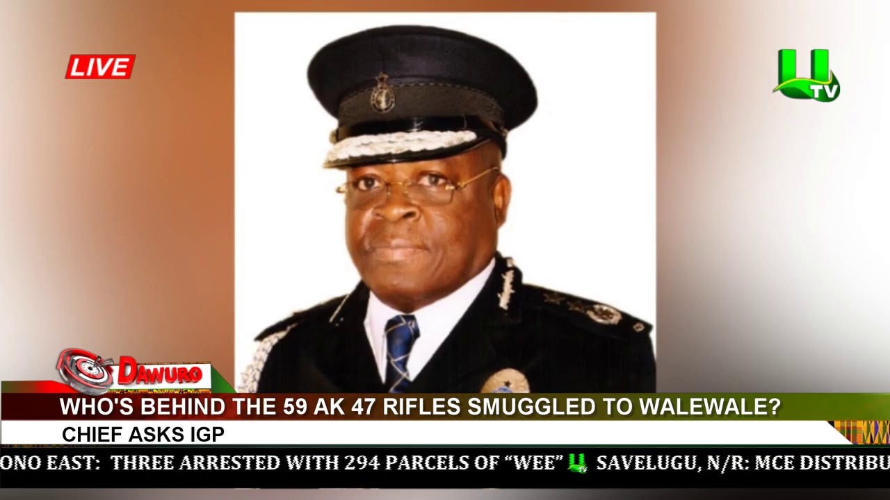 Who&rsquo;s behind the 59 AK 47 rifles smuggled to Walewale? &ndash; Chief asks IGP