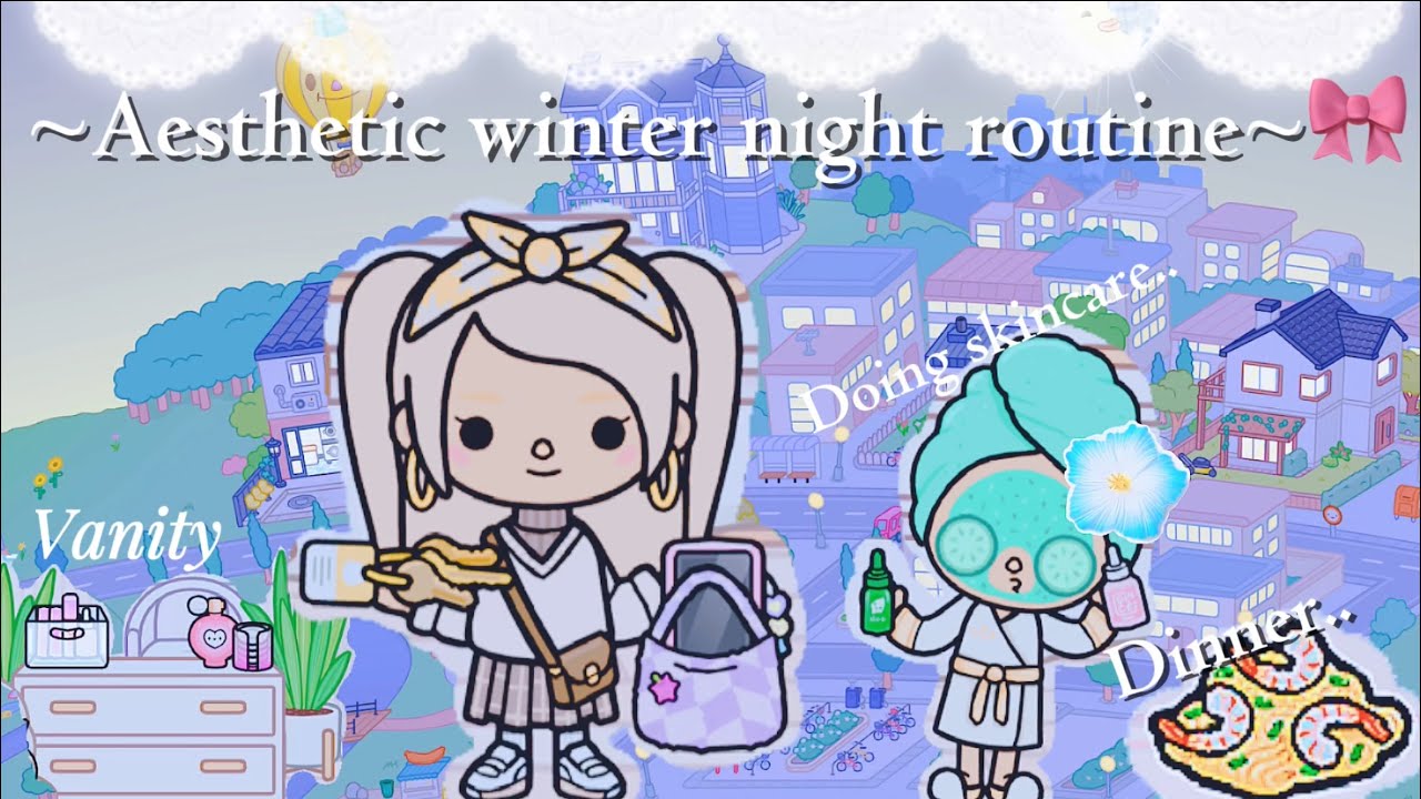 ~Winter night routine in my new school apartment..~*Aesthetic*