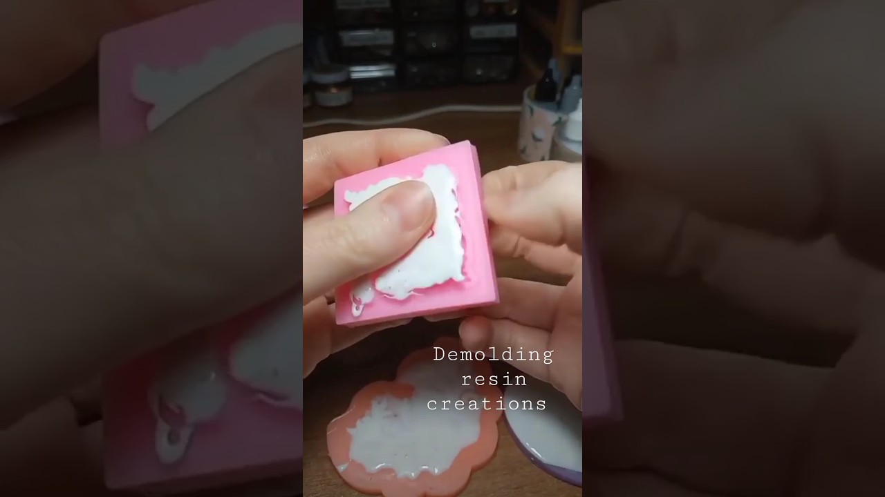 Demolding resin creations ✨ Satisfying demolding video resin - Asmr demolding