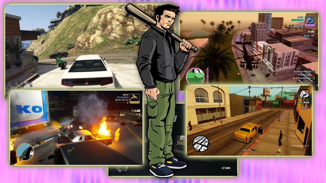 Утерянный и вырезанный контент Grand Theft Auto