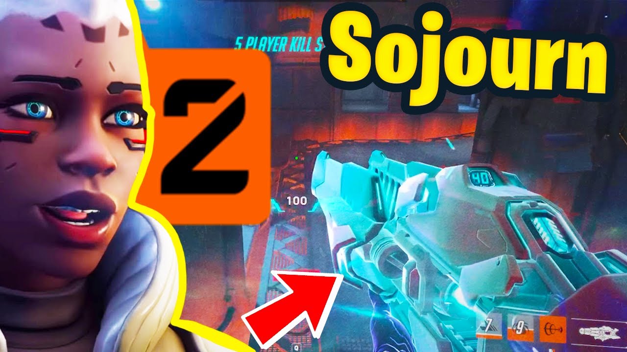 First time SOJOURN - new Hero on Overwatch 2 ft. Kragie
