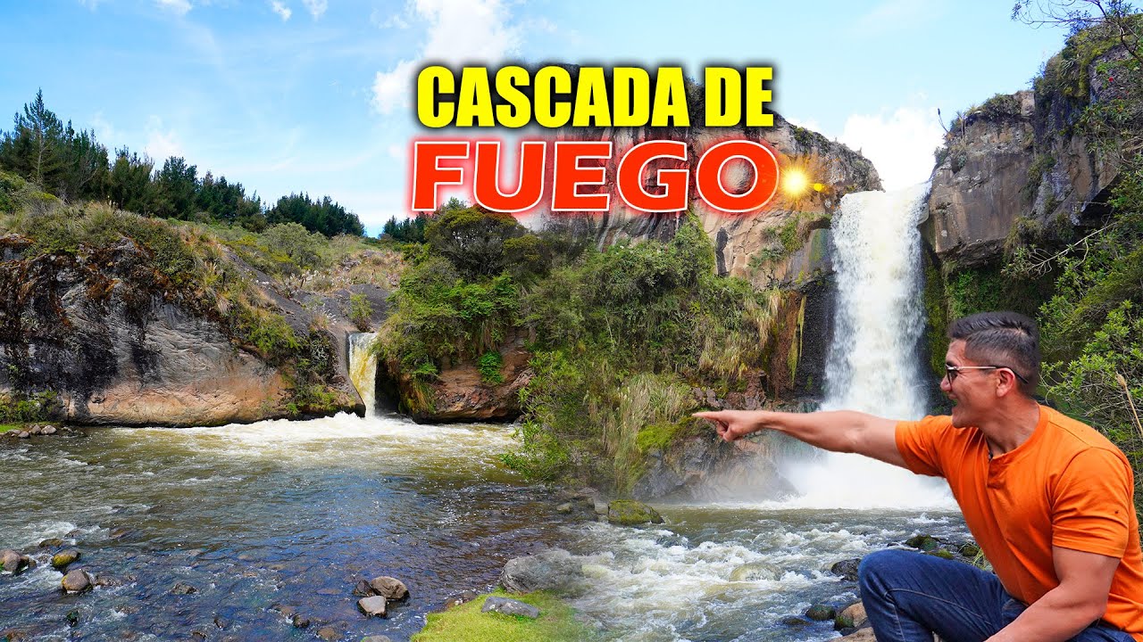 CASCADA de FUEGO Sangolquí: La Cascada SAGRADA de los ANDES 🇪🇨 | Guía COMPLETA desde Quito