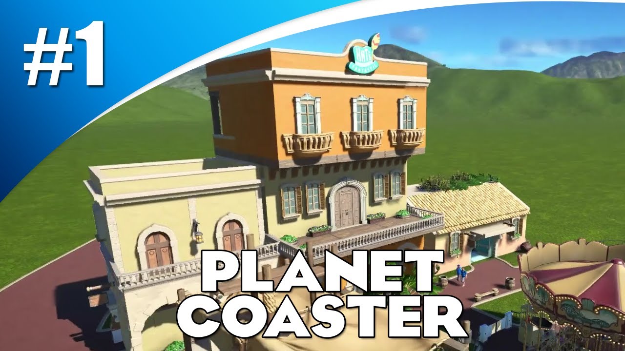 DRUK PARK BOUWEN! (Planet Coaster #1)