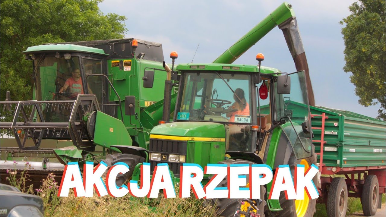 #335 Pierwszy wjazd w rzepak - Żniwa 2020 - Perqins