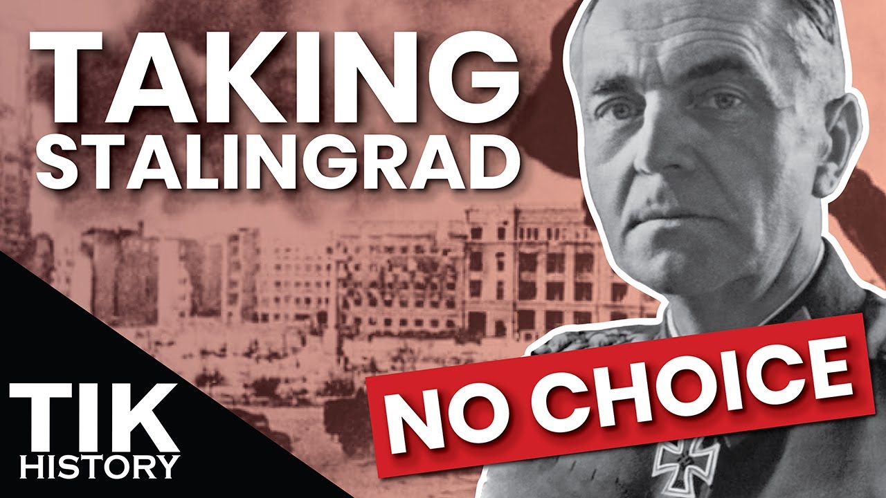 Paulus HAD to take Stalingrad (he couldn't bypass it)