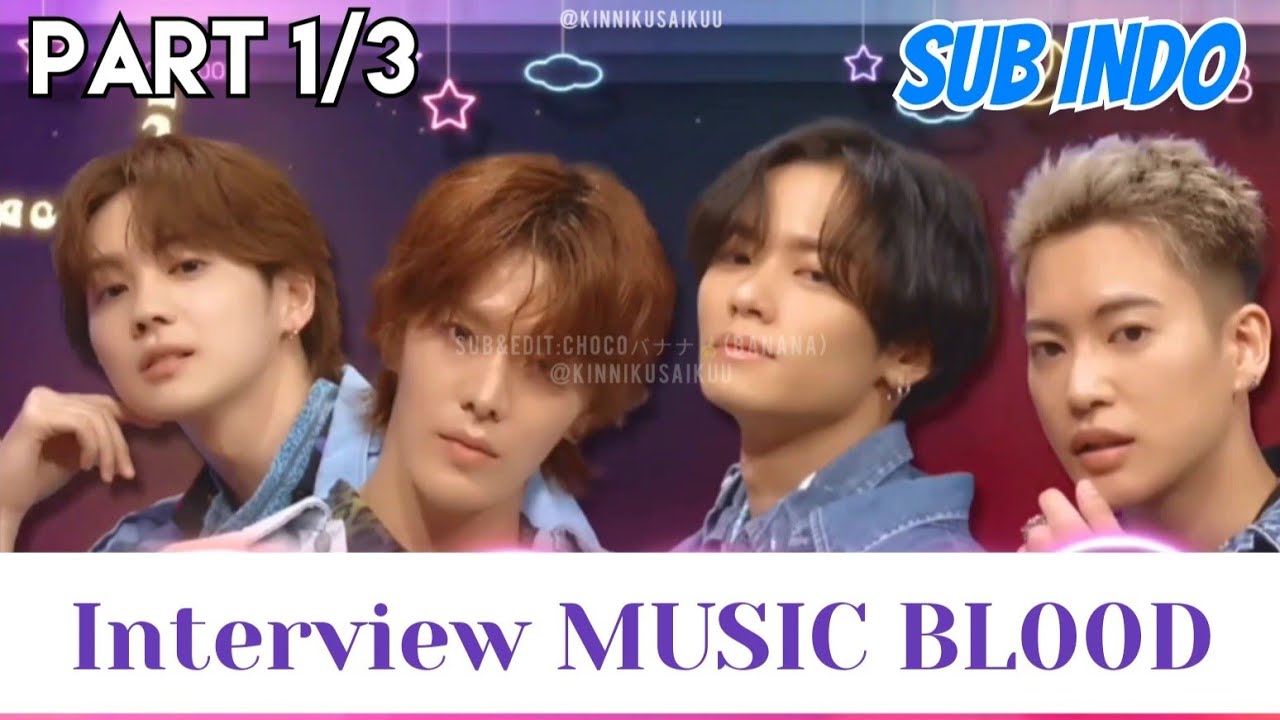 [SUB INDO] Adu Pose Ganteng Kazuma, Hokuto, YUTA dan RYOKI! (Wawancara Spesial Music Bl00d) BAGIAN 1