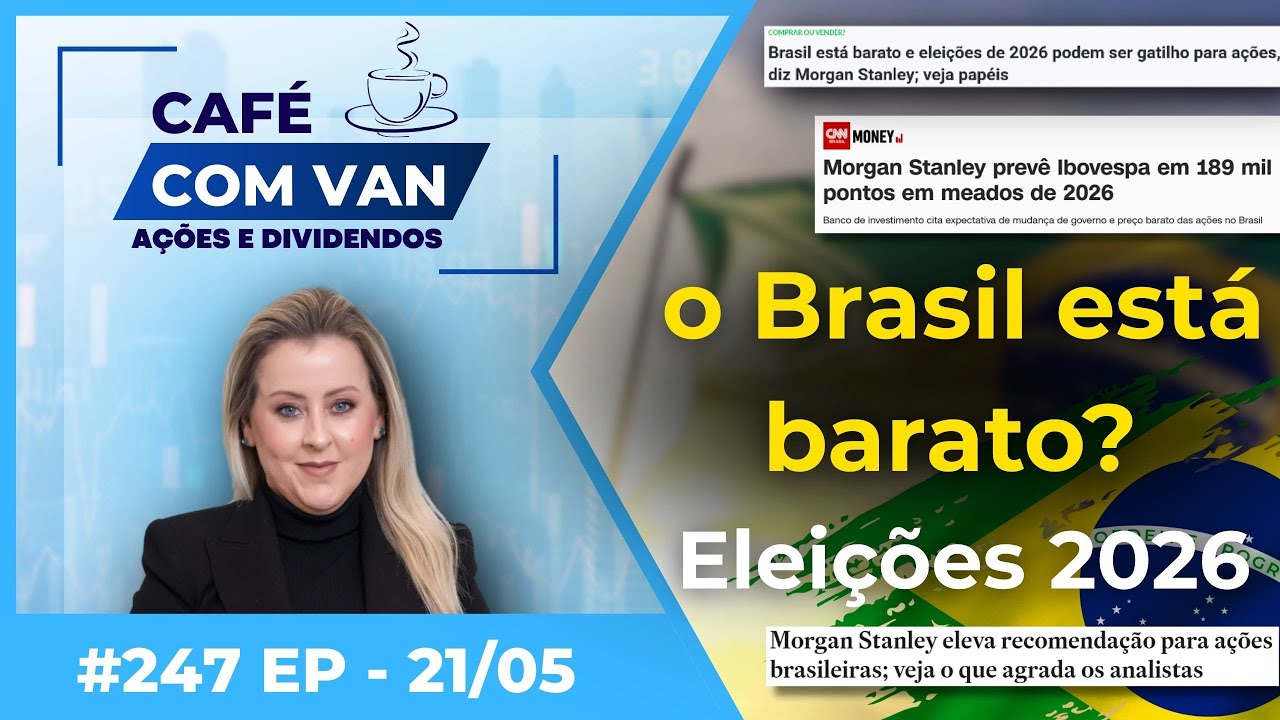 🔴AO VIVO: RANI3 R$ 0,32 por ação & TIM (TIMS3) R$ 0,12 por ação.